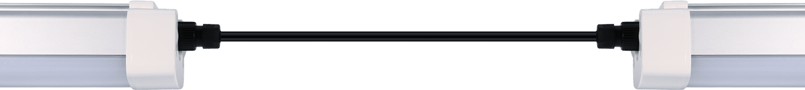 linkable  led tri-proof light with IP65 connectors