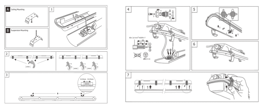 A2003 - PC Tri-proof Light A2003 - PC Tri-proof Light
