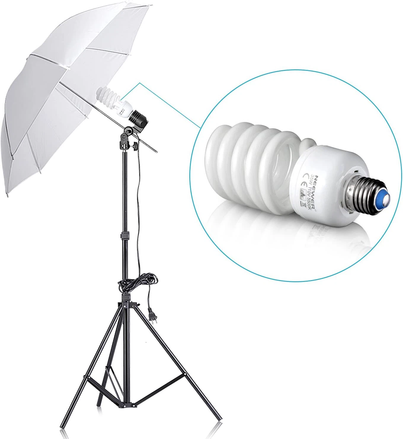 E27 socket for photo and video studio lighting E27 socket for photo and video studio lighting