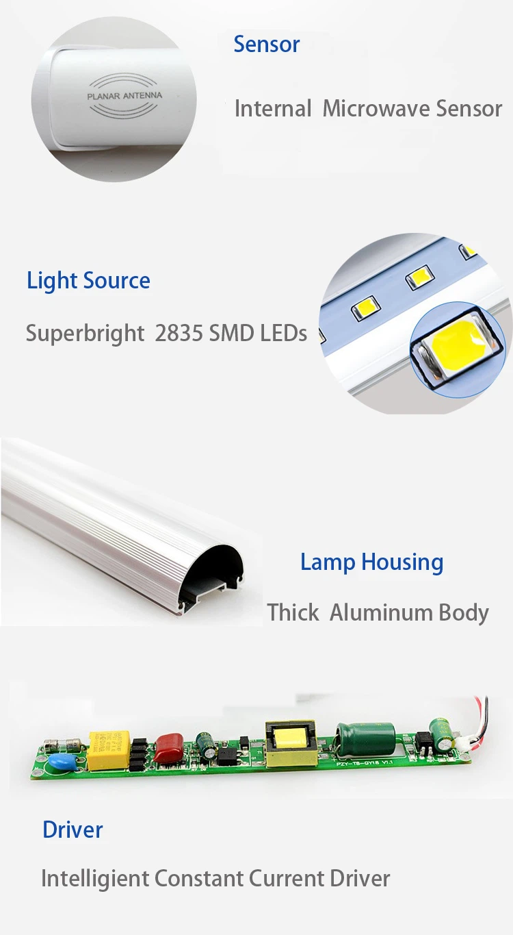PIR or Radar Motion Sensor Led Tube PIR or Radar Motion Sensor Led Tube