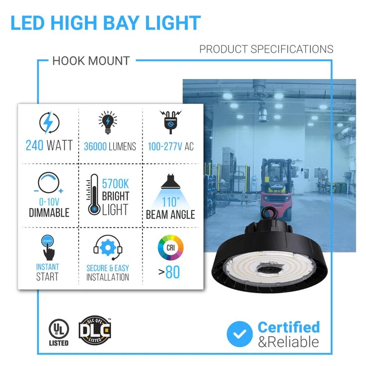 Round UFO LED High Bay Lights 1 Round UFO LED High Bay Lights 1