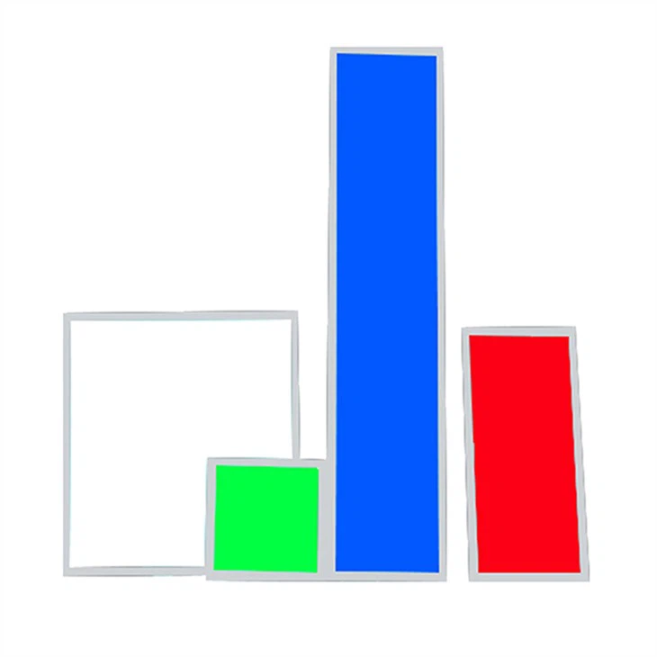 色を変えるLEDライトパネル