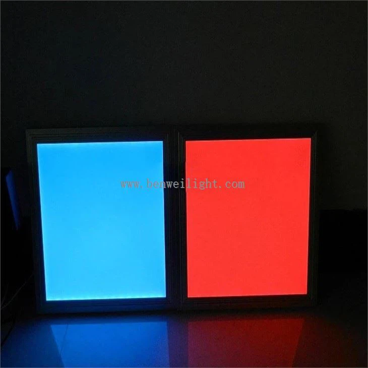 double color led panel light
