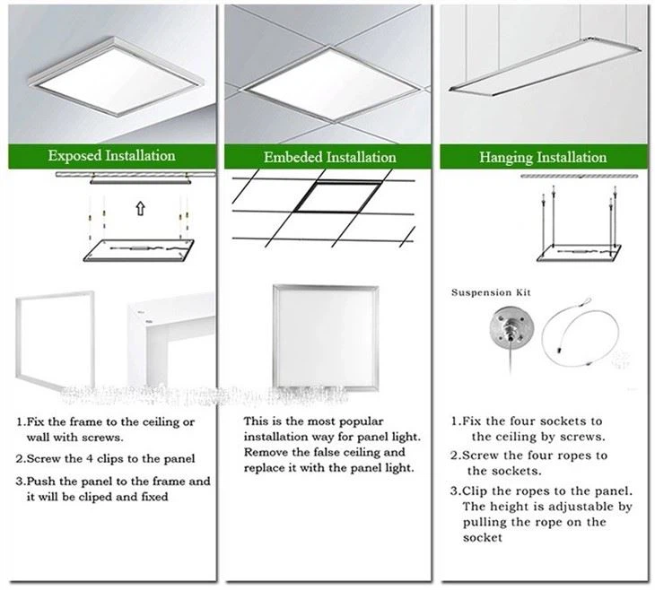 1200 X 600 Suspended Ceiling Lights