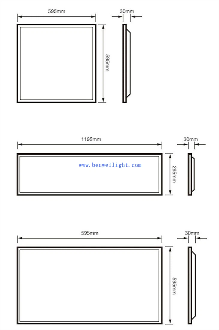 led panel light 600x600 48w