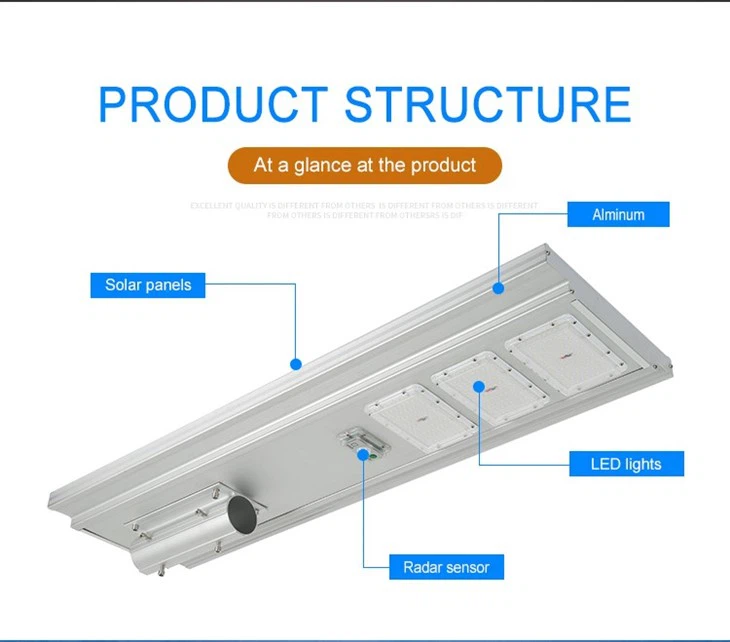 all in one solar street light