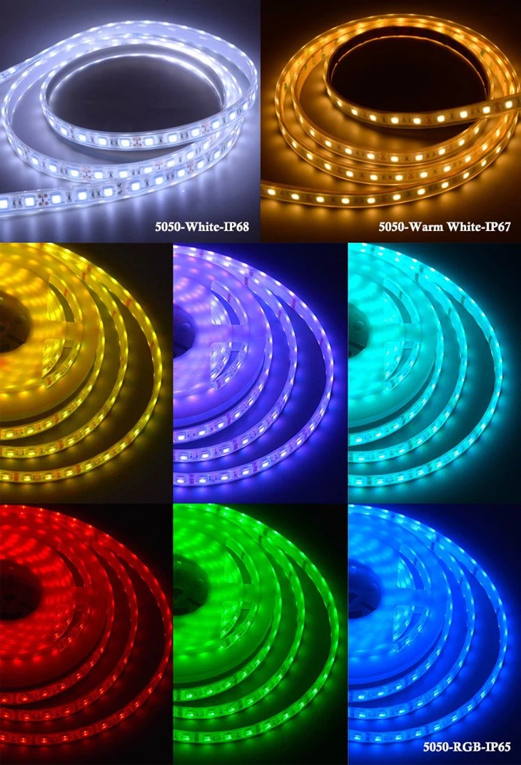 SMD5050 RGB LED ストリップ