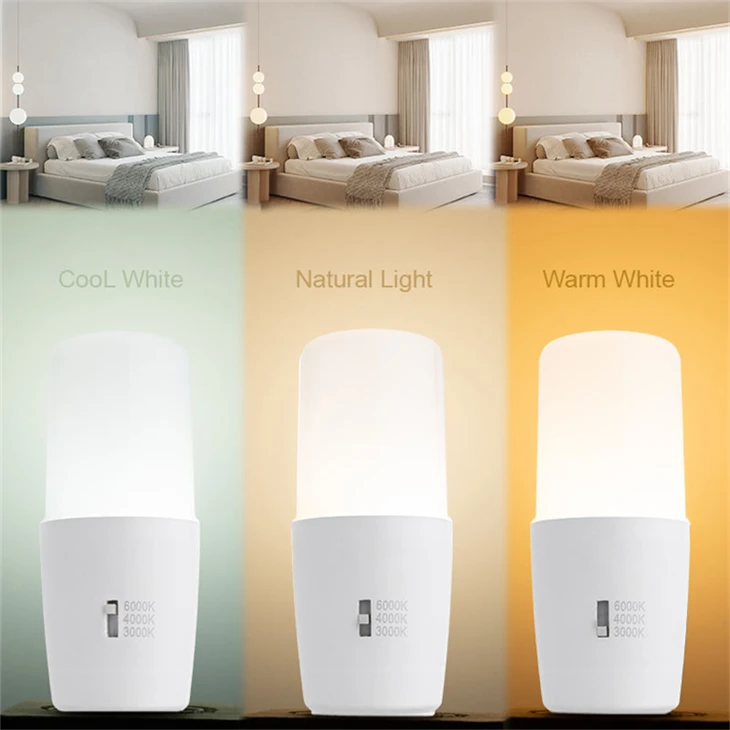 3-Step CCT LED Bulb - Dimmable T45 SMD Light