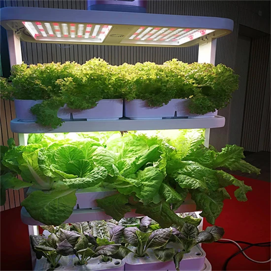 72-Pod Smart Hydroponic System - 3-tier 120W LED Grow Light With Auto-timer. suppliers