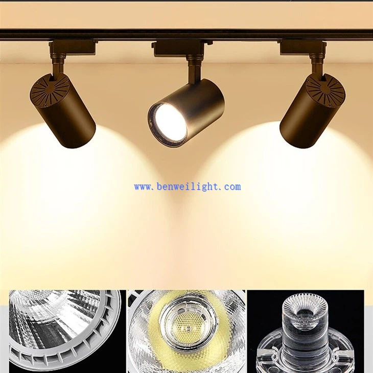 Adjustable Angle 10/15/25/35W Surface Mounted LED Track Light