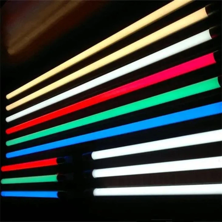 調光可能な色変化LEDチューブ