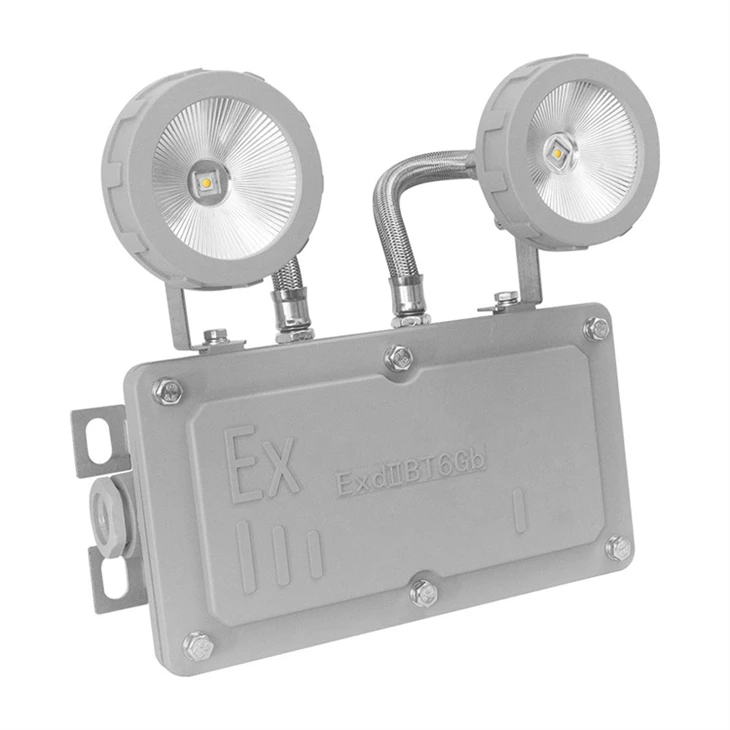 Explosion-Proof LED Twin Spot Exit Light
