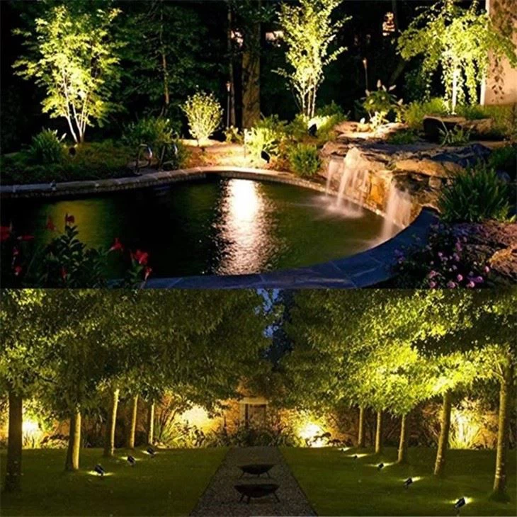 garden led spike lights