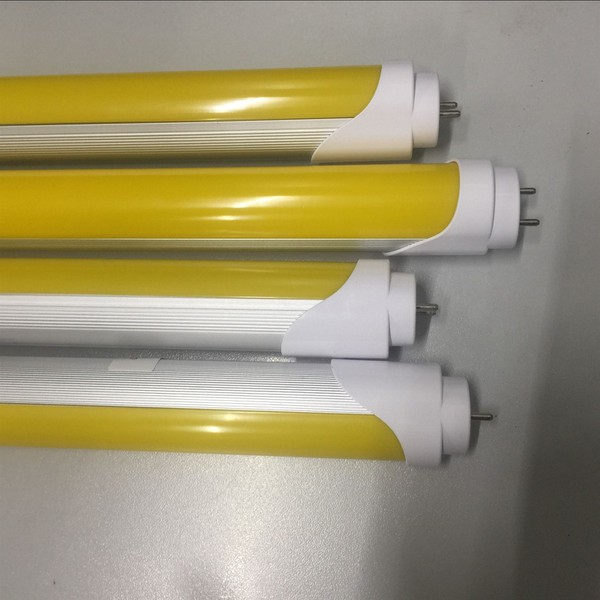 Yellow Cover T8 LED Tube 2 Yellow Cover T8 LED Tube 2