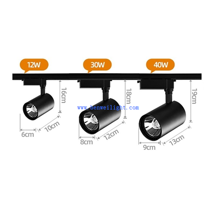 3-Color Zoomable LED Track Lighting