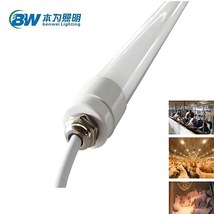 家禽用LEDチューブライト防水調光可能