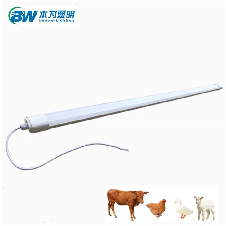 家禽 LED チューブ ライト防水調光可能