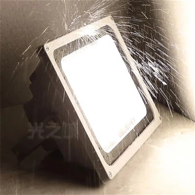 LED 投光器外壁ライトガーデン屋外セキュリティ投光器 (100 ワット)